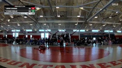 141 lbs Cons. Round 2 - Arad Ahangi, Simon Fraser (B.C.) vs Cyrus Wells, Chadron State