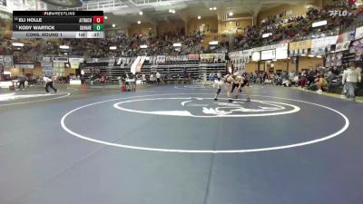157 lbs Cons. Round 1 - Kody Wartick, South Haven Hs vs Eli Holle, Atwood-Rawlins County Hs