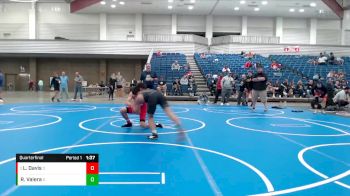 116 lbs Quarterfinal - Liam Davis, Lake Highland Prep vs Roman Valera, Trinity