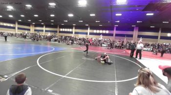 65 lbs Consi Of 8 #2 - Asher Ruybal, San Luis Valley WC vs Cael Quinlin, Top Notch WC