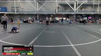 78 lbs Round 3 - Jack Lopes, Roughhouse vs Owen Bergman, Headhunters