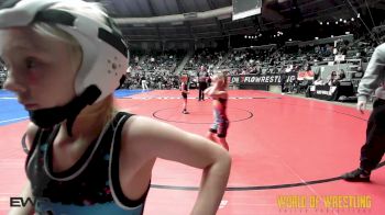 46 lbs Consi Of 4 - Dilynn Burch, Team Tulsa Wrestling Club vs Lily Brown, Pittsburg Wrestling Club
