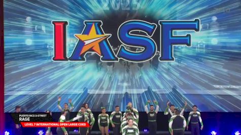 Puerto Rico X-Street - Rage [2025 L7 International Open Large Coed Finals] 2025 The Cheerleading Worlds