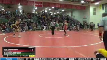 Round 2 - Zander Wedemeier, Waverly-Shell Rock vs Logan Huffman, Cedar Falls