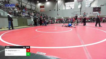 83 lbs Quarterfinal - Messiah Stephenson, Pitbull Wrestling Academy vs Zachariah Park, Bartlesville Wrestling Club