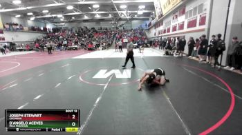 132 lbs Champ. Round 1 - Joseph Stewart, Coconino vs D`Angelo Aceves, Mica Mountain