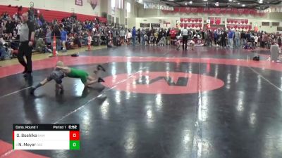 52 lbs Cons. Round 1 - Nolan Meyer, Osceola vs Gavin Boehlke, No Nonsense Wrestling