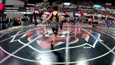 A - 118 lbs Champ. Round 1 - Daniel Sanchez, Ronan vs Aramis Rivera, Billings Central/Joliet