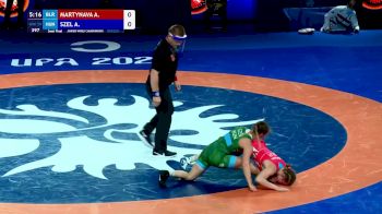 59 kg Semifinal - Aryna Martynava, BLR vs Anna Szel, HUN