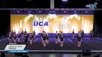 Fusion All Stars - PYROS [2024 L2 Junior - Medium Day 1] 2024 UCA Sandy Fall Classic