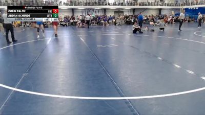 Elite 165 lbs Cons. Round 2 - Addan Schmidt, Luther vs Colin Falck, Coe