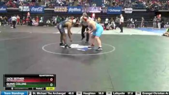 Quarterfinal - Quinn Collins, Carencro vs Jack Seither, Archbishop Rummel