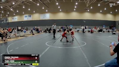 68 lbs Round 2 - Owen Truong, Unattached vs Theo King, Matoaca Wrestling Club