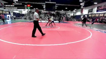 132 lbs Cons. Round 2 - Bryan Meza, California (Whittier) vs Nikolai Salinas, Vista Del Lago