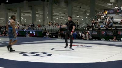 79 kg Champ. Rd Of 32 - Christian Pebley, Colorado Mesa Wrestling Club vs Muhamed McBryde, WVRTC