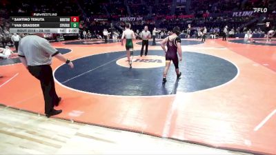 2A 165 lbs Semifinal - Santino Tenuta, Lombard (Montini) vs Van Grasser, Chicago (St. Patrick)