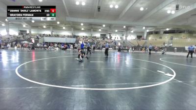 65 lbs Champ. Round 1 - Brayden Ferman, Grindhouse vs Dennis `dkrl3` LaMonte, Seymour Youth Wrestling Club