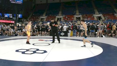 120 lbs Cons. Sub-rd Of 64 - Dylan Frechette, Massachusetts vs Mason Emerson, Idaho
