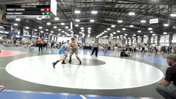 230 lbs Rr Rnd 1 - Kenny Karver, Ohio Titan Blue vs Knox Dibert, 4M