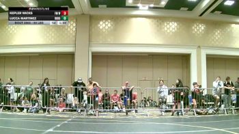 90 lbs Round Of 32 - Kepler Wicks, Fm Wc vs Lucca Martinez, Rough House