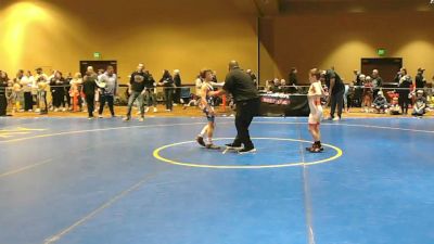 77 lbs Cons. Quarters - John Fisher, Rush Wrestling Club vs Griffin Rodriguez, Elite