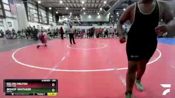 285 lbs Round 1 - Bishop Whitaker, Galax vs Kelvin Melton, MOBC-PWE