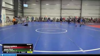 105 lbs Round 1 (6 Team) - Keegan Barrick, Nauman Red vs Aiden Polk, Oklahoma Tornados