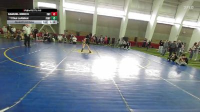 100 lbs Quarterfinal - Samuel Minich, Shootbox Wrestling Club vs Titan Jarman, Devils Wrestling