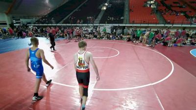 130 lbs Logan Krenz, Idaho 14U Boys vs Brody Marshall, Utah 14U Boys