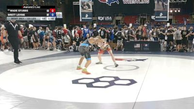 120 lbs Champ. Rd Of 128 - Wade Stubbs, Kansas vs Brett Levine, New York