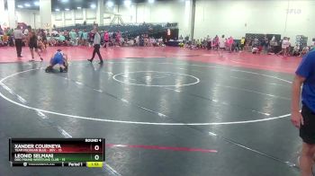 150 lbs Round 4 (16 Team) - Leonid Selmani, Dog Pound Wrestling Club vs Xander Courneya, Team Michigan Blue - DEV