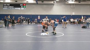 157 lbs Consi Of 8 #2 - Cael Finn, Coast Guard vs Tommy Iasiello, Roger Williams