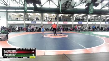 52-56 lbs Semifinal - Zackary Vest, Olympia Wrestling vs Kai Chambers, Iguana Wrestling Club