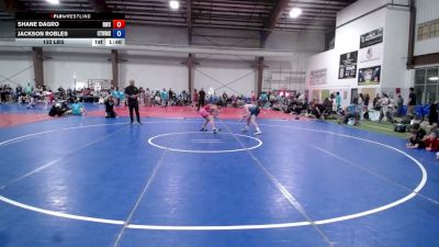 132 lbs Rr Rnd 5 - Shane Dagro, Ruthless - MSB vs Jackson Robles, CT Whale - MSB