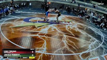 139 lbs Round 2 (4 Team) - Lincoln Robideau, Saint Michael Albertville vs Cody Trevino, Bettendorf