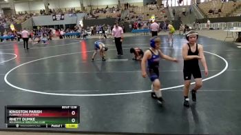 90 lbs Cons. Round 3 - Kingston Parish, Plainview River Otters vs Rhett Dumke, Nolensville Wrestling Club