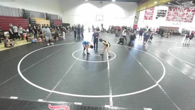 120 lbs Round 1 - Sophia Soliz, Wolves Den Wrestling Club vs Cristal Santana, Mountain View