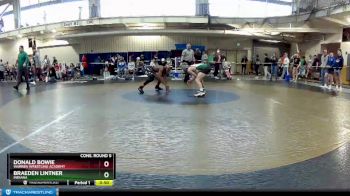 130 lbs Cons. Round 5 - Braeden Lintner, Indiana vs Donald Bowie, Warren Wrestling Academy