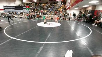 175 lbs Semifinal - Ethan Hague, Kelly Walsh vs Gabe Banister, Natrona County