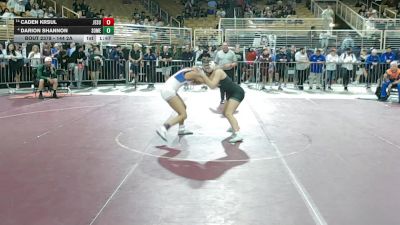 140 lbs Cons. Semi - Jayla Sanders, Bartow Senior vs Julianna Caisse, St. John Neumann
