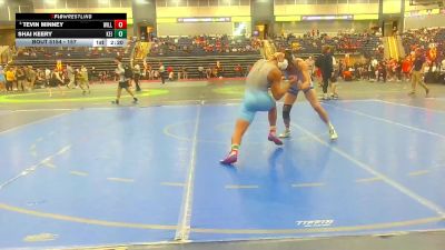 157 lbs Champ. Round 2 - Shai Keery, Keiser University vs Tevin Minney, Williams Baptist
