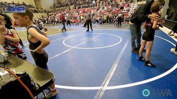 58 lbs Semifinal - Tyce Bush, Skiatook Youth Wrestling vs Henry Ryan, Raw Wrestling Club