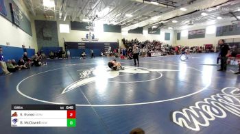 138 lbs Consi Of 8 #2 - Silas Runez, Keene vs Ben McDowell, Bow