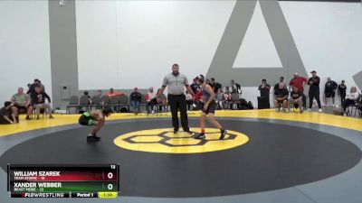 100 lbs Round 3 (6 Team) - William Szarek, Team Atomic vs Xander Webber, Beast Mode