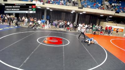 100 lbs Cons. Round 3 - Felix Morales, Unattached vs Andaira Marron, Unattached