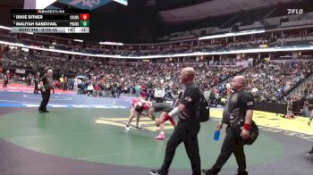 G155-4A Cons. Semi - Maliyah Sandoval, Pueblo Central Girls vs Dixie Bitner, County Line Girls