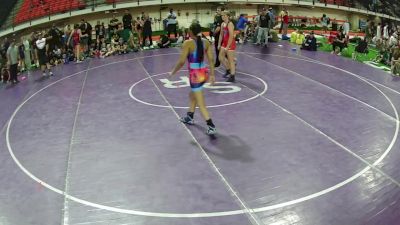168 lbs Holli Bridges, California 14U Girls vs Leeah Wright, Hawaii 14U Girls