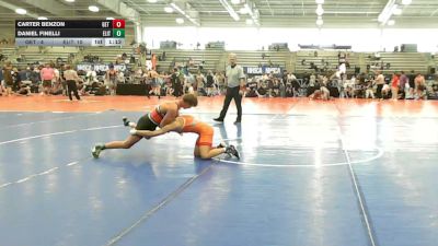 126 lbs Rr Rnd 2 - Carter Benzon, Get Fit - HSB vs Daniel Finelli, ELITE NJ BLACK - HSB