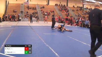 182 lbs 7th Place - Glen Puit, Apple Valley vs Zander Manuel, Punahou