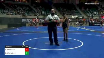 105 lbs 5th Place - Luis Flores, Unattatched vs Brody Warrick, Sebolt